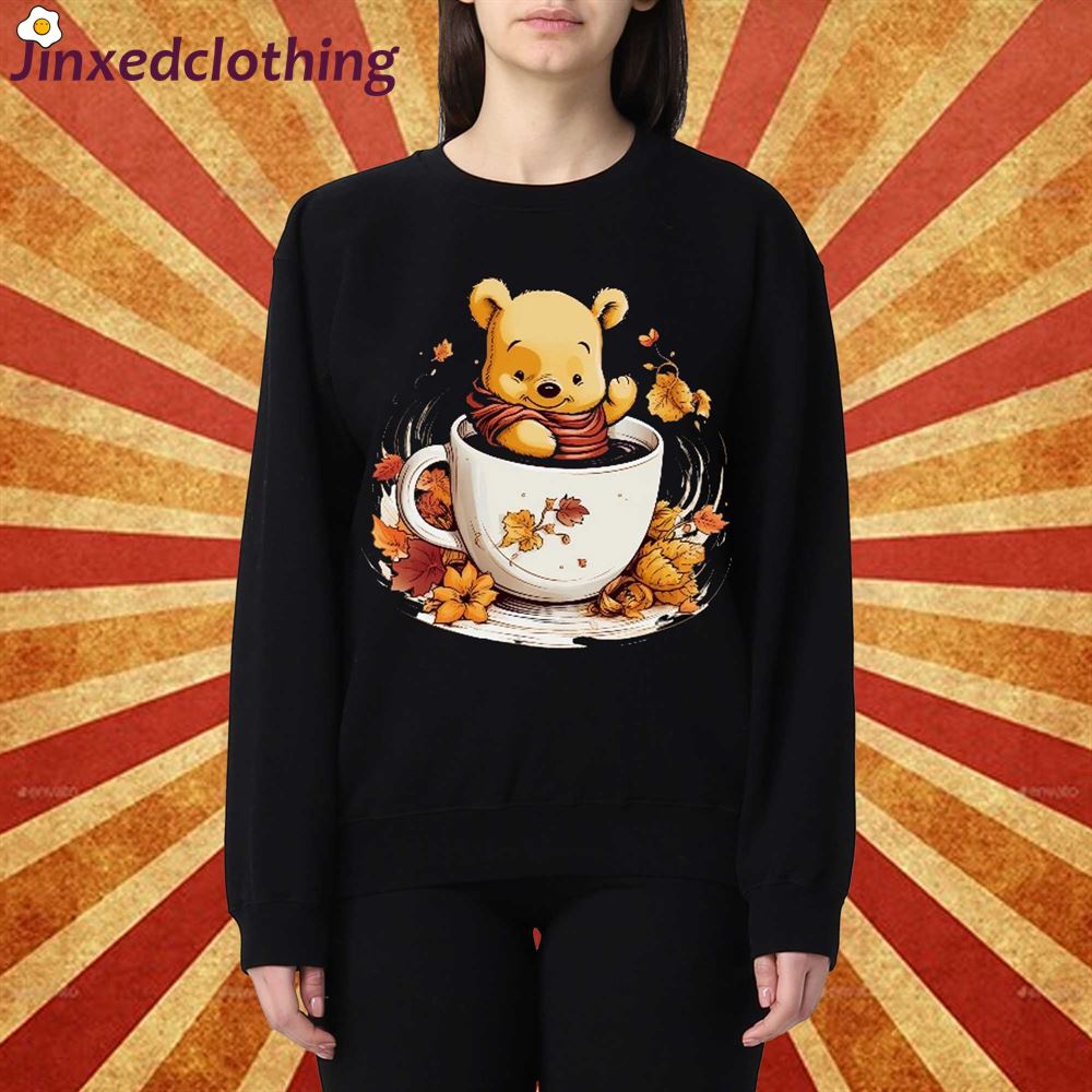 Winnie The Pooh Coffee Latte Shirt Winnie The Pooh Ears Shirt Winnie The Pooh Shirt 